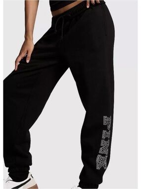 NEW! ✨ | IVY FLEECE CAMPUS BLING SWEATPANTS